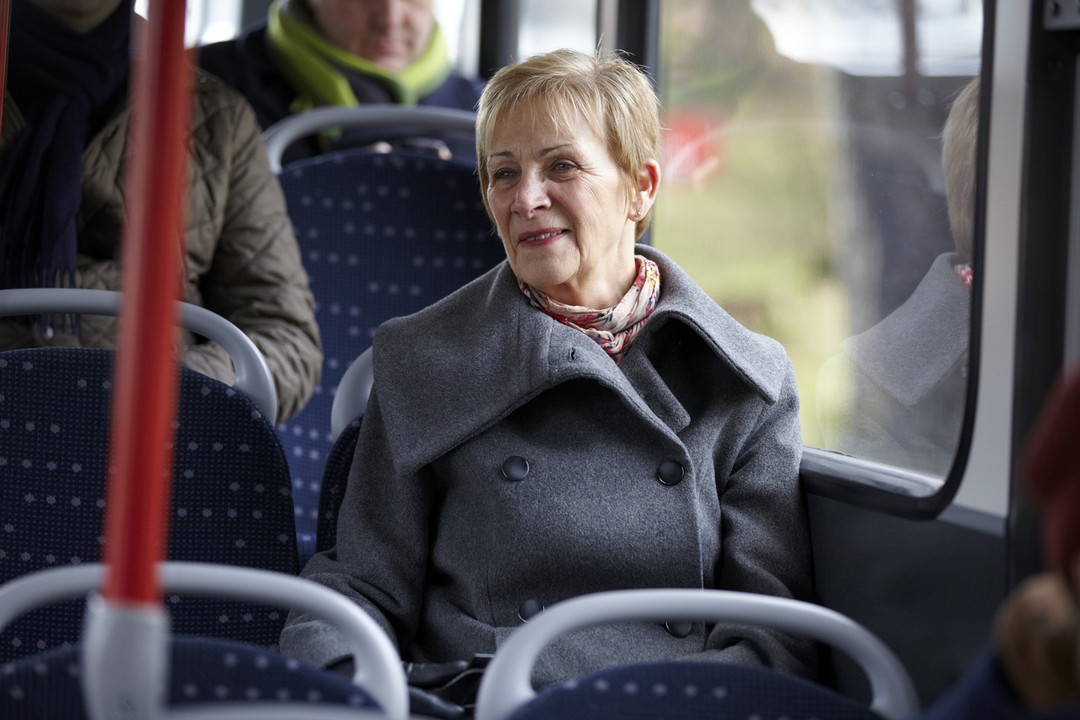 Senior Bus Passenger