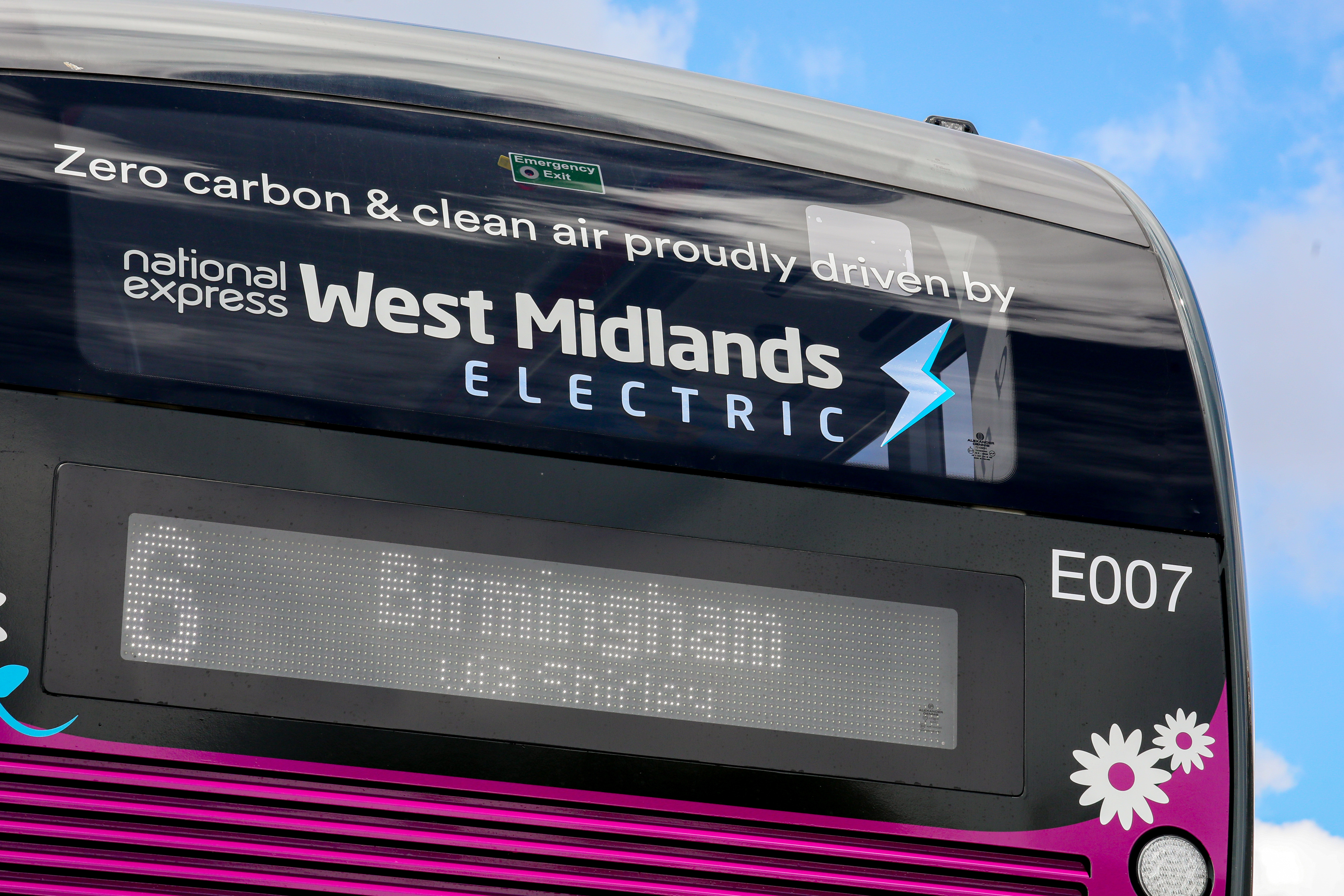 West Midlands Electric Bus