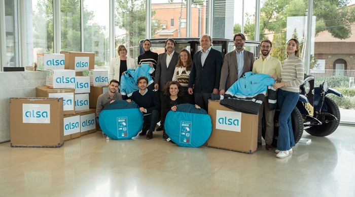 Alsa and its employees donate 2,100 kg of humanitarian aid for Turkey