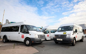 National Express Accessible Transport minibuses