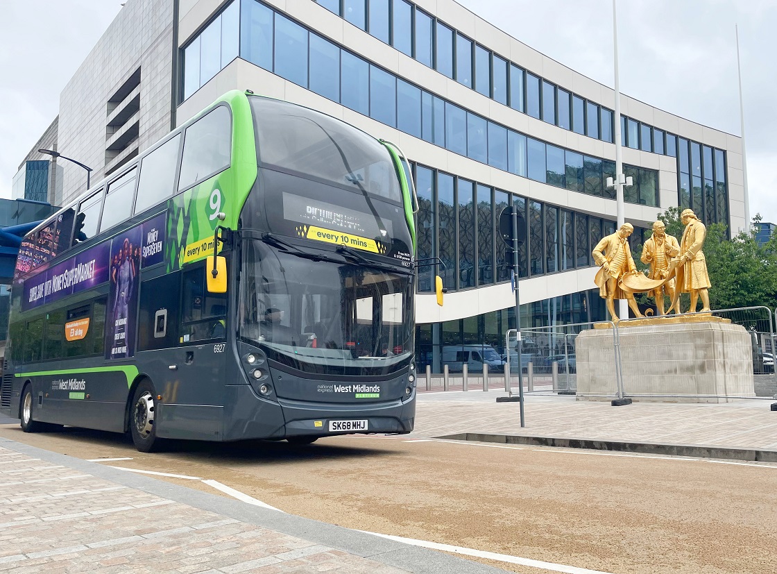 National Express West Midlands celebrates buses returning to Broad Street with huge ticket discounts