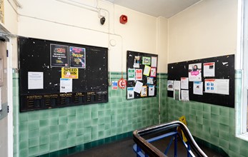 Stairwell at old Perry Barr site