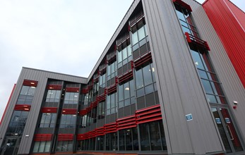 National Express West Midlands' new Perry Barr bus depot - office building