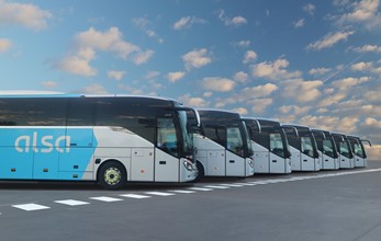 Alsa long distance autobus fleet