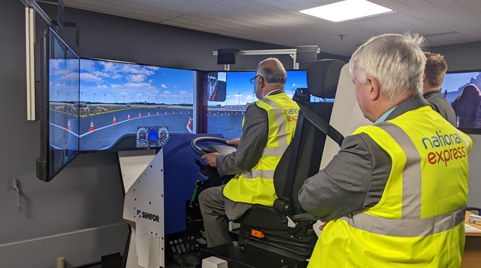 National Express Coventry invites members of the public to try state of the art bus simulator at careers open day